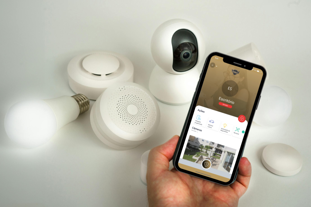 sistema de alarme para empresas Principais Componentes de um Sistema de Alarme para Empresas